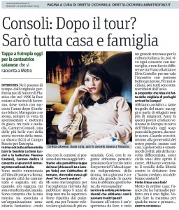 oria CONSOLI METRO RM GIOVEDì 10 09 15