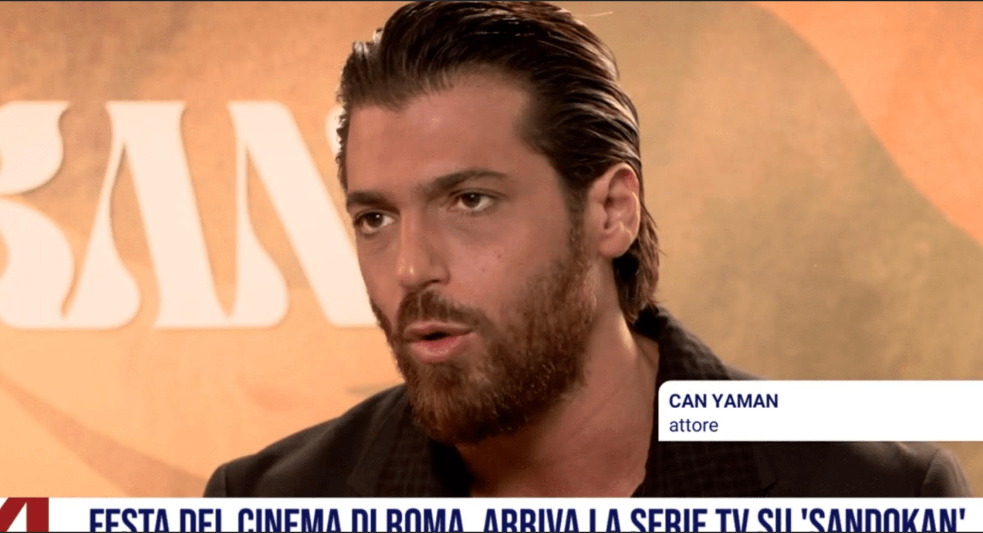 Can Yaman Sandokan alla FEsta del Cinema di Roma