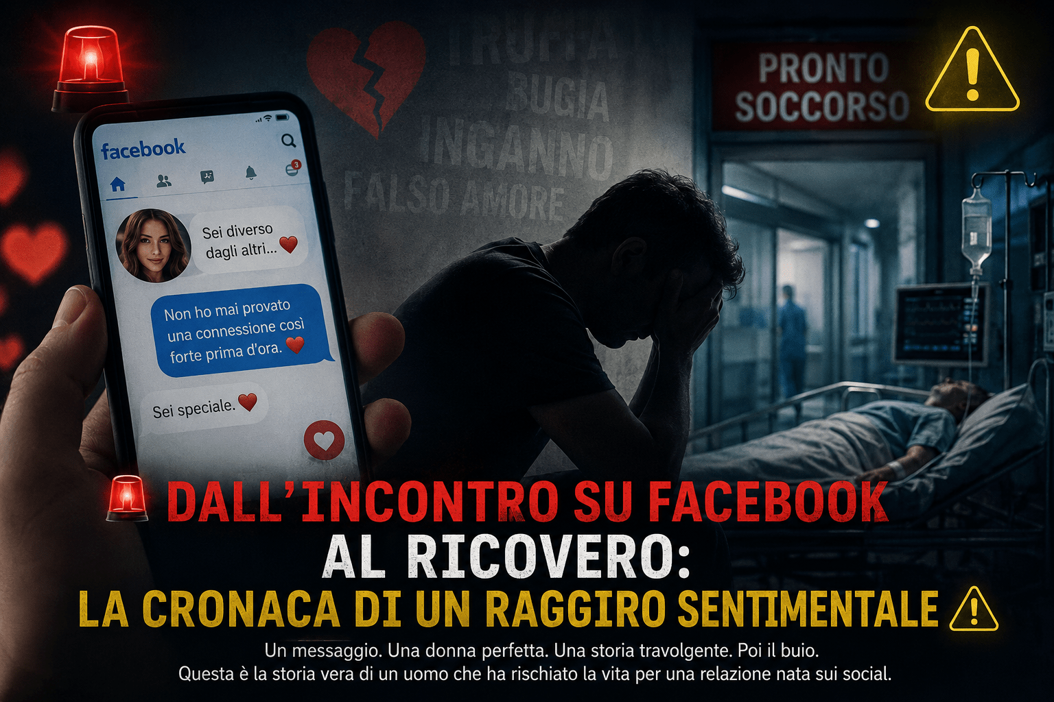 Adescato sui social